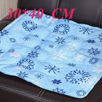 Soft ice mattress, multifunctional home cushion for student dormitories, no need to inject water, cool and reduce temperature