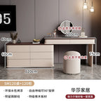 Makeup Mirror Wooden Dresser Set Bedroom Brown Natural Modern Vanity Dressers Nordic Storage Drawer Coiffeuse House Accessories
