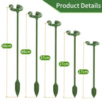 5/10PCS Plant Supports Stand Butterflies Orchid Flower Potted Fixing Rods Reusable Vegetable Protection Fixing Tool Gardening Su