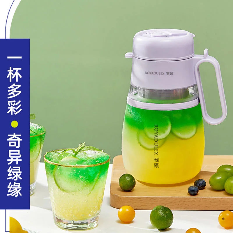 Royalty Line Roya Juice Bucket 12 Blade Knife Household Multi-function Portable Electric Juicer