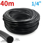 DIY Arbitrary Length 10M/20M/30M... Garden Hose 4/7mm Watering Irrigation System Supplies PVC Micro Drip Pipe Adjustable