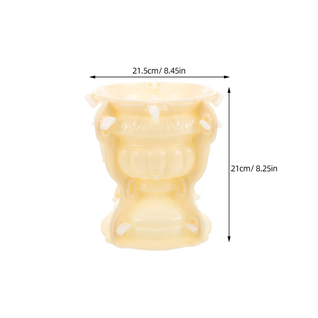 Molds Cement Flowerpot Making Handmade Craft Diy Concrete Flower Pot Mold Planter Casting Diy Handcraft European Style