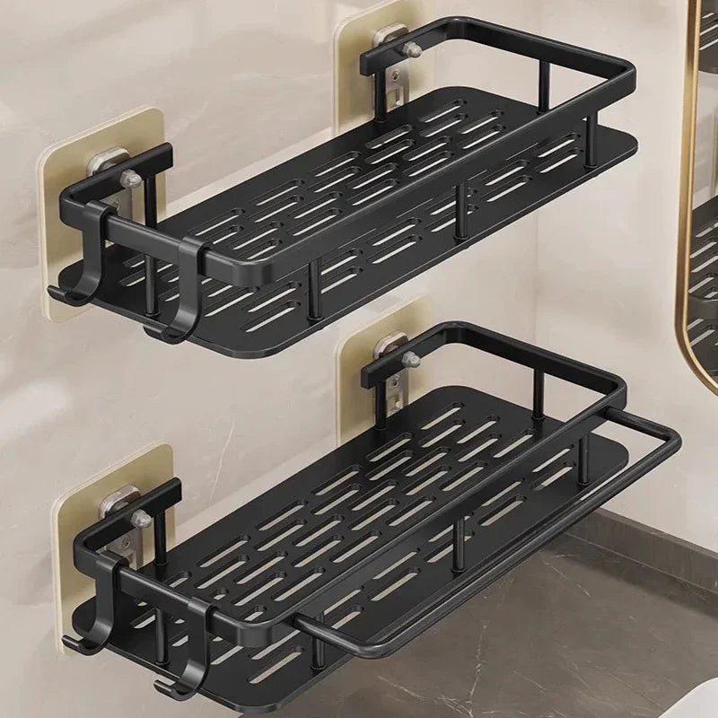 Non Perforated Kitchen Storage Rack Cloth Drain Rack, Sink Dishwashing Cloth Sponge Storage Basket Bathroom Storage Rack