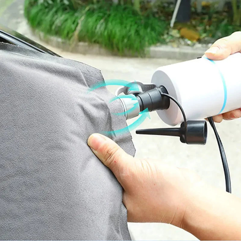 For Tesla Model 3 Model Y 2017-2025 Inflatable Air Mattress Outdoor Camping Inflatable Special Suede Fabric Car Travel Bed