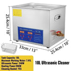 VEVOR 2L 3L 6L 10L 15L 22L 30L Ultrasonic Cleaner Lave-Dishes Portable Washing Machine Diswasher Ultrasound Home Appliances