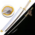104cm Demon Slayer Bright Katana LED Light Sword Kimetsu No Yaiba Anime Cosplay Prop Real Size Japanese Katana Samurai Sabre