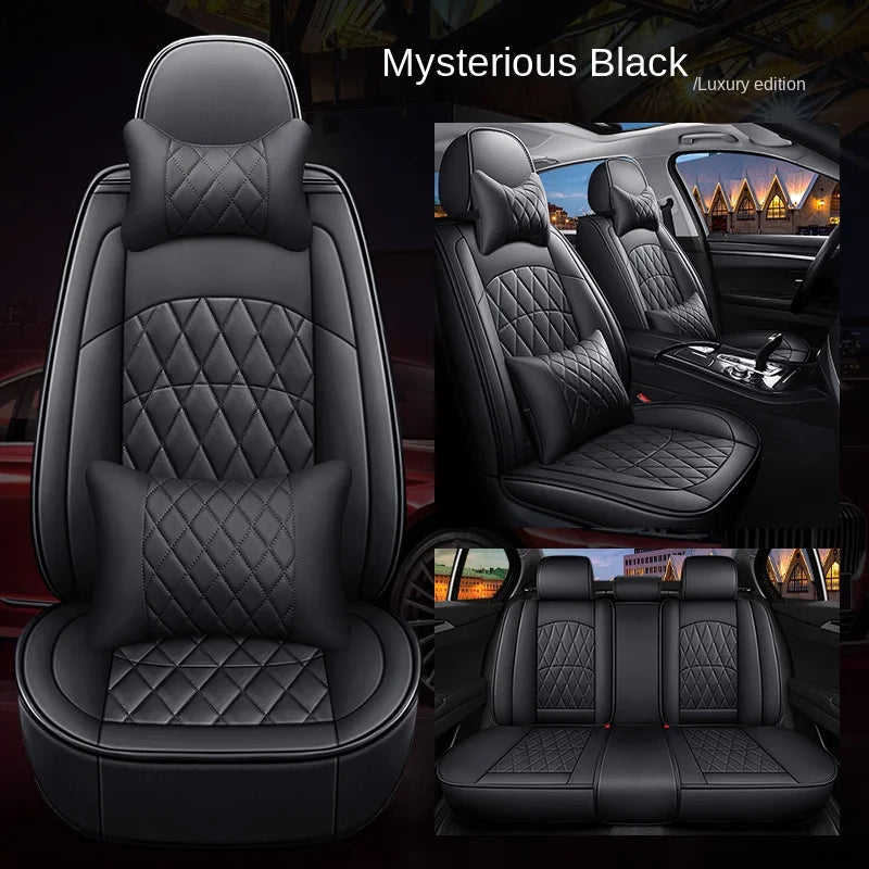 Universal Style Car Seat Cover for Hyundai Matrix Azera Equus EquusL Veloster Car Accessories Interior Details Seat Protector