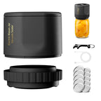 Electric Mason Jar Vacuum Sealer Kit, Cordless, for Mason Jars Wide Mouth Fermentation with Mason