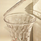 Storage Stool - Luxurious Acrylic Transparent Stool - Multi-purpose Bathroom Stool & Living Room Stool