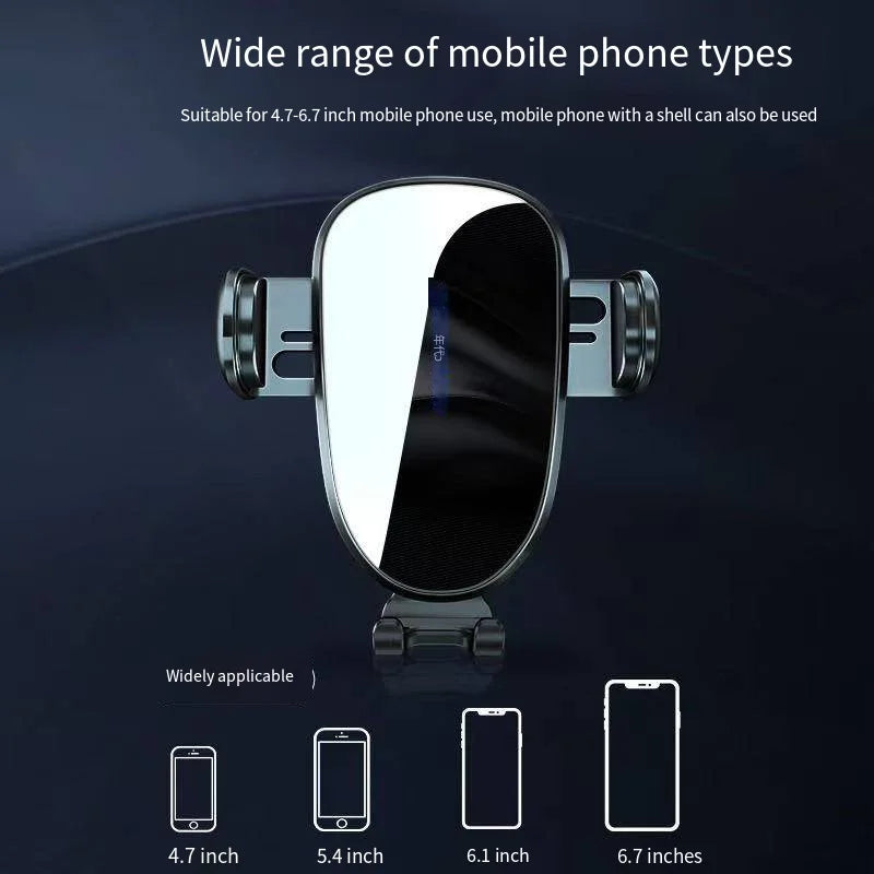 Car Phone Holder For MG5 GT  MG5 EV 2022-2023 10.25-inch Screen Panel Fixed Base 15W Wireless Charging Phone Holder Car Mount