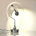 Modern Touch Glass Blown Magnet Desk Lamp for Living Room Study Room Bedroom Decoration Reading Desk Lamp