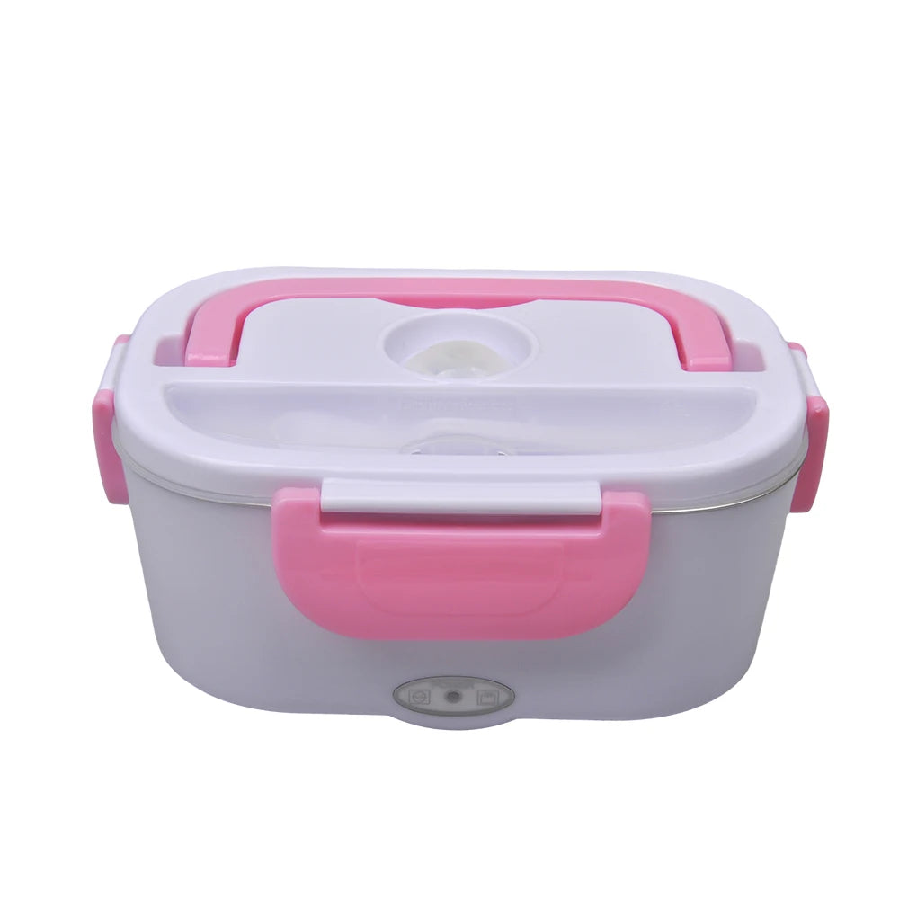 Portable Electric Food Warmer Heater, 12-24V 110/220V Lunch Box For Home Car Use, Food Container Rice Container Dinnerware Sets