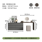 Modern Drawers Vanity Table Makeup Chair Desk Bedroom Big Dressing Table White Small Cabinet Mesa De Maquillaje Home Furniture