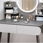 Black Girls Makeup Vanity Table Dresser Stand Drawers Storage Makeup Table Bedroom Desk Coiffeuse De Chambre Home Furniture