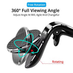 Magnetic Car Phone Holder Air Vent Clip Mount For Jeep Renegade Compass Grand Cherokee Wrangler jk Gladiator Car Accessories