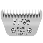 5FW Detachable animal wide Dog pet Horse Replacement blade For most Andis, Oster A5, Wahl km10 clippers