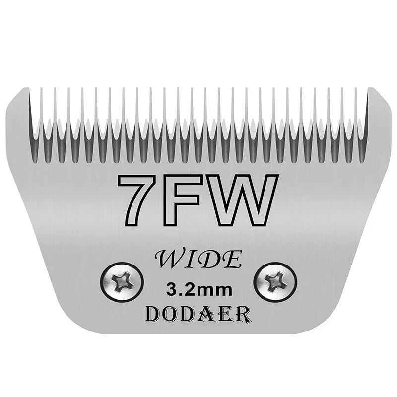 5FW Detachable animal wide Dog pet Horse Replacement blade For most Andis, Oster A5, Wahl km10 clippers