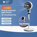 Circulation Quiet Powerful Floor Fan with Remote Control Adjustable He