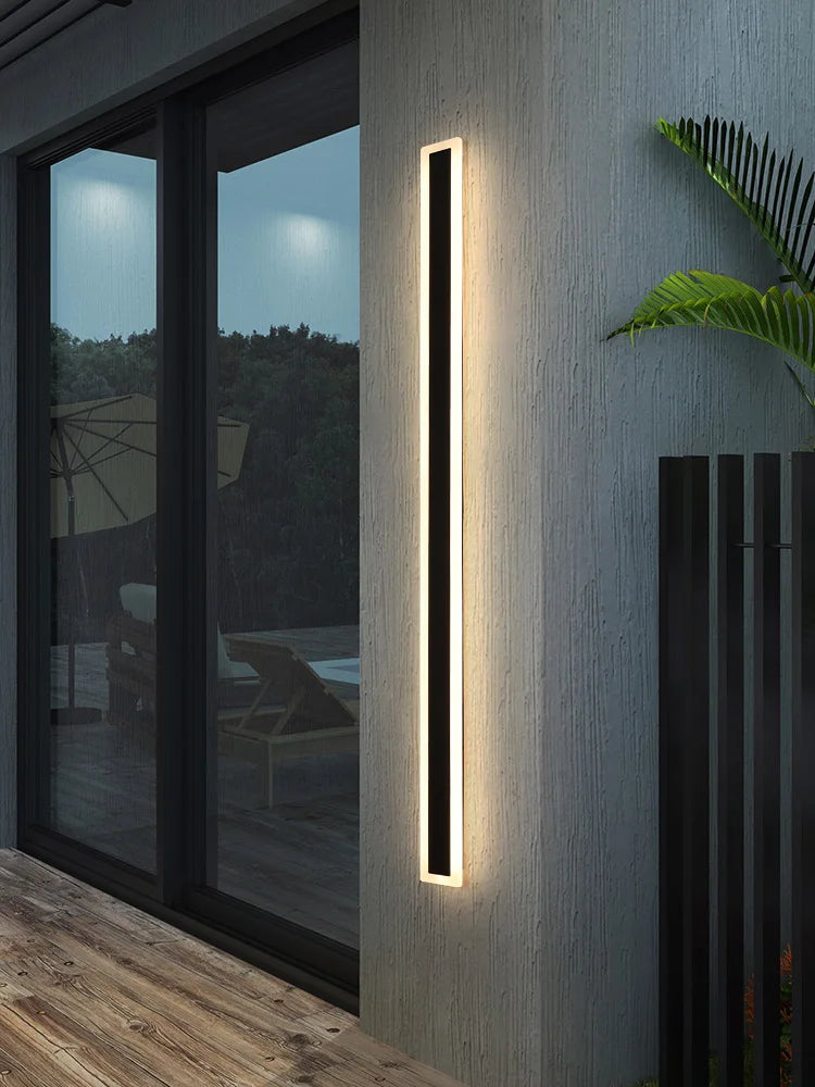 Outdoor LED Wall Lamp - Long, IP65 Waterproof, for Garden, Balcony, Entrance, Staircase | AlluCanFind