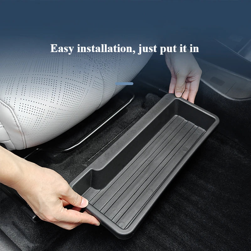 For BYD ATTO 2 Under-seat hidden Storage Armrest Box Co Pilot Center Console Storage Box Modified Car Modification Accessories