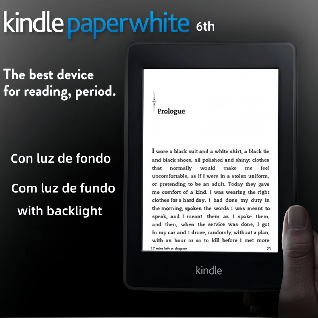 Used kindle Paperwhite 6 kindle 8 6 used ebook e book eink e-ink reader inch touch screen wifi ereader no light for kindle kobo