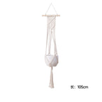 Hanging Plant Handmade Macrame Plant Hanger Flower Pot Planter Hanger Wall Decor Courtyard Garden Hanging Planter Hanging Basket