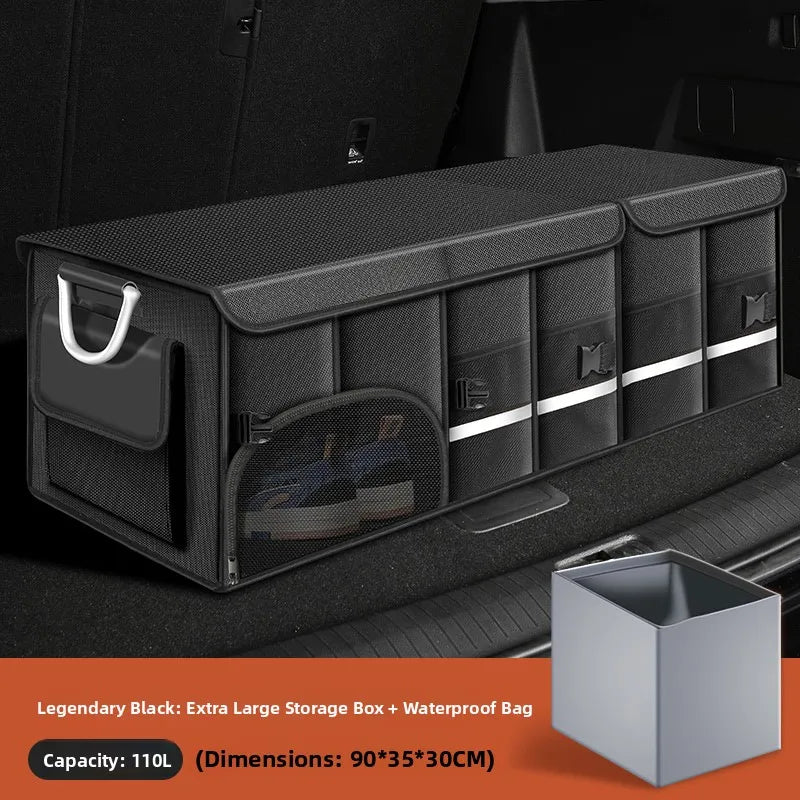 Car Storage Box Vehicle Trunk Organizer Waterproof Insulated Cusizable Simple Sle Foldable Storage Box for Changan CS75P...