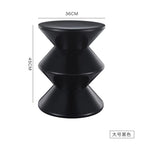 K-star Nordic Style Shoe Changing Stool Home Art Small Bench Simple Children Plastic Low Stool Creative Round Stool Hot 2024