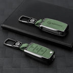 Vw Golf 5 6 Polo Passat B6 B7 Cc Skoda Jetta Universal Car Key Case Luxury Leather Key Cover Durable Secure Car Holder