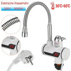 3000W Electric Kitchen Water Heater Tap Instant Hot Water Faucet Heater Cold Heating Faucet Tankless Instantaneous Water Heater