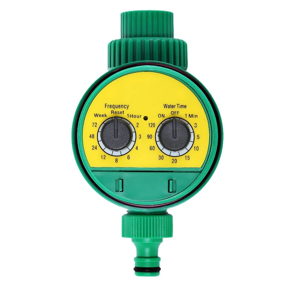 Garden Irrigation Timers 3/4in Thread Sprinkler Watering Water Controller 15mm Hose Connector Battery Powered Gardening Tool