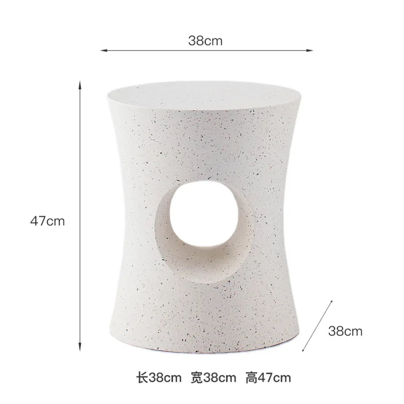 Nordic Designer Side Table B&B Small Round Table Creative Small Coffee Table Ins Internet Celebrity Cream Style Sofa Side Table
