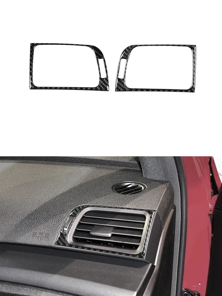Brand New ABS Carbon Fiber Decorative Car Various Parts Cover Trim Sticker For ACURA TSX 2009-2014 Interior Accessories Stickers