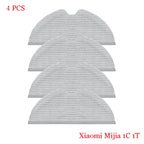 For Xiaomi Mijia 1C STYTJ01ZHM  Robot Vacuum Cleaner Hepa Filter Main Side Brush Mop Cloth Spare Part  Repalcement  Accessories