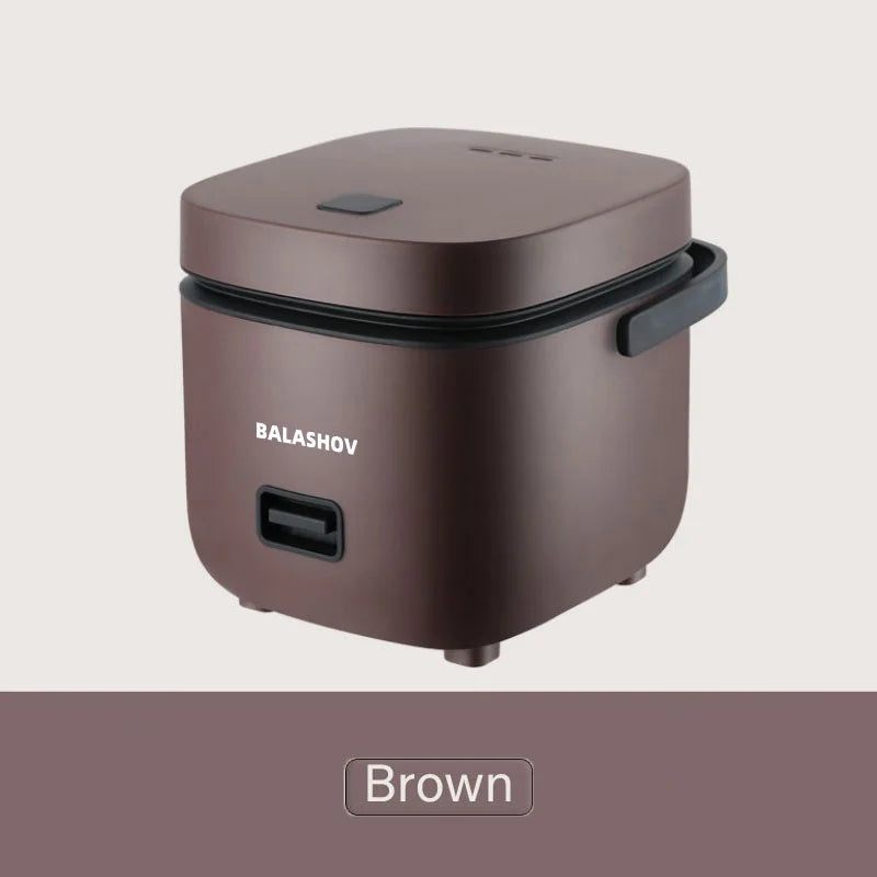 Mini Rice Cooker Automatic Household Kitchen Electric Cooking machine 1-2 People Food Warmer Steamer 1.2L Small Rice Cooker