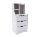 White Modern Nightstand