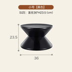 Round Plastic Coffee Table,Nordic Home Furniture,Living Room Sofa Side Tables,Hallway Shoes Stool,Balcony Small Desk,Nightstands