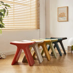 Wuli Nordic Household Shoe Changing Stool Creative Small Bench Modern Minimalist Small Stool Low Stool Special-shaped Stool 2024