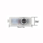 BMW HD Door Courtesy Lights | LED Logo Projector for X1, X3, X5, Z4, G & F Series
