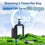 GIRIER Smart Water Timer WiFi Sprinkler Timer No Hub Required for Garden Hose Drip Irrigation Works with Tuya APP Supports Alexa