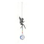 1PC Hanging window sun prism decor indoor crystal catcher rainbow maker decor owl hummingbird pendant