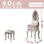 Indoor furniture Dresser Small 40/45/50/60cm Home Girls Bedroom Mini Narrow European Princess Powder Makeup Table