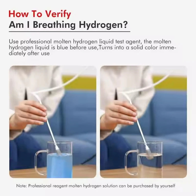 Hydrogen Oxygen Breathing Inhalation Machine Multifunctional Hydrogen