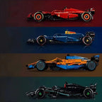 Technical RB20 F1 Race Car Building Blocks - MOC Model Kit
