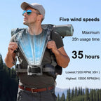 Portable Waist Clip Fan 20000mAh