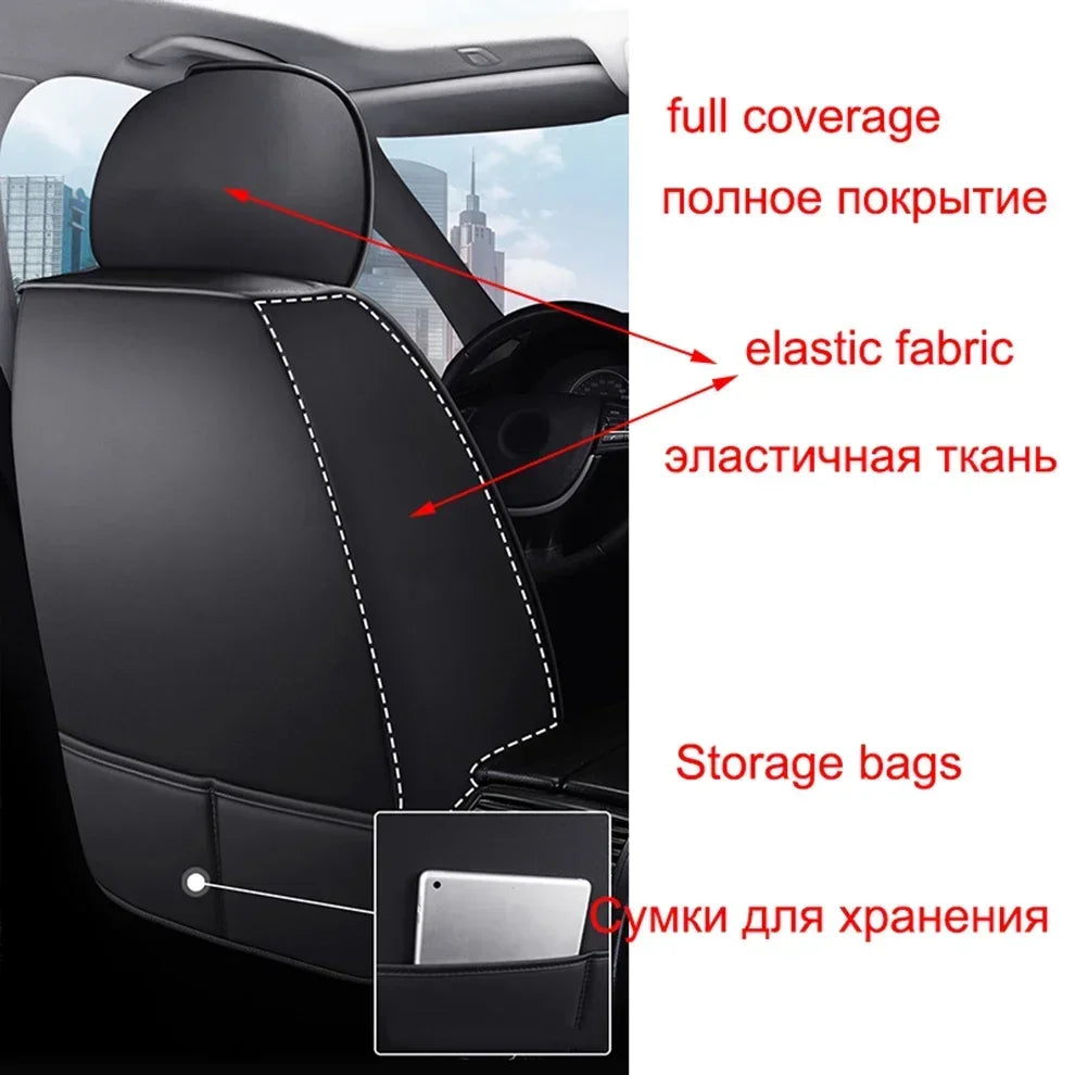 Full Coverage Car Seat Cover for AUDI All Car Models A3 Sportback A1 A4 A5 A6 A6L A7 A8 A8L Car Accessories