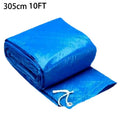 Swimming Pool Cover Round Summer Waterproof Pool Tub Dustproof Covers Outdoor Garden PE Film Blanket Accessory Pool Cover