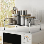 Kitchen Stainless Steel Induction Cooker Rack Floor Mounted Multifunctional Shelf Gas Stove Support Kitchen Accessories.