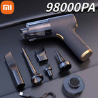  Xiaomi 98000PA Mini Car Vacuum Cleaner Cordless Powerful Wireless Car Cleaner HandHeld Portable Vacuum Home Car Cleaner