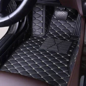 Customized Splicing Color Car Floor Mat for Peugeot 206 2004-2008 207 CC 301 2012-2019 607 2004-2006 Interior Car Accessories